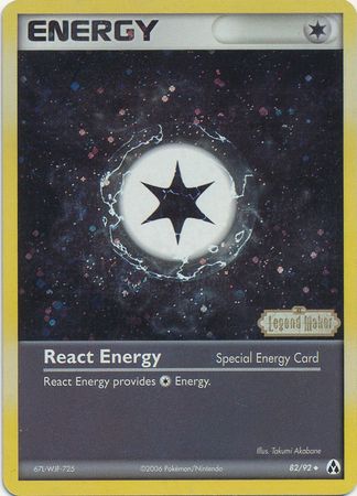 React Energy (82/92) (Stamped) [EX: Legend Maker] | Card Merchant Takapuna