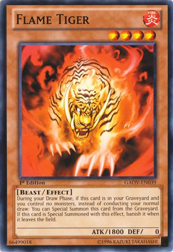 Flame Tiger [GAOV-EN039] Common | Card Merchant Takapuna