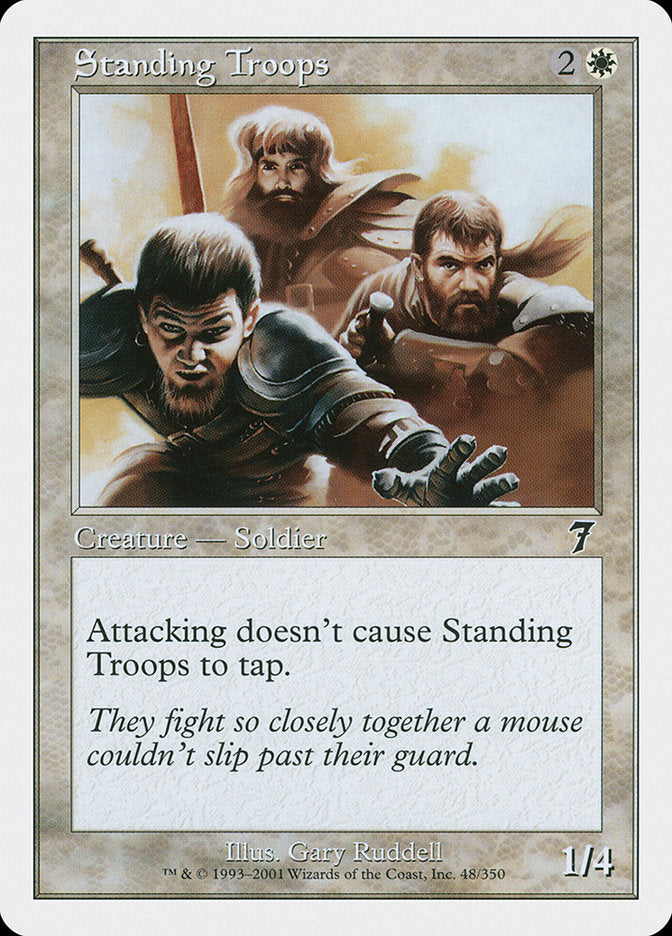 Standing Troops [Seventh Edition] | Card Merchant Takapuna