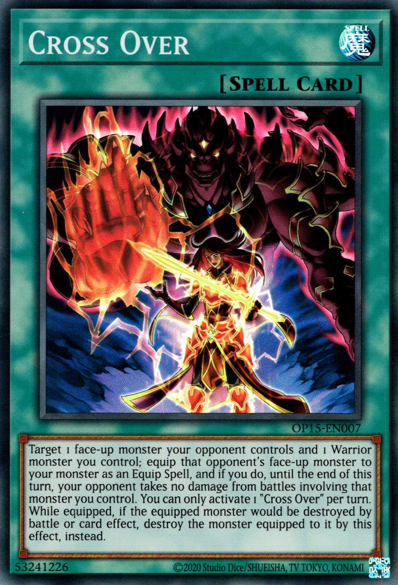 Cross Over [OP15-EN007] Super Rare | Card Merchant Takapuna