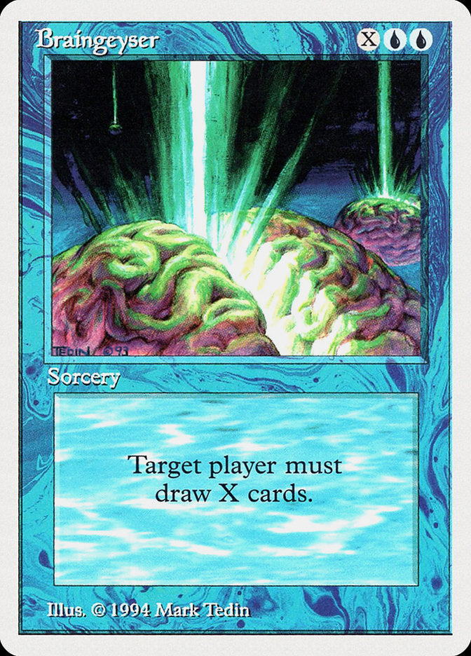 Braingeyser [Summer Magic / Edgar] | Card Merchant Takapuna