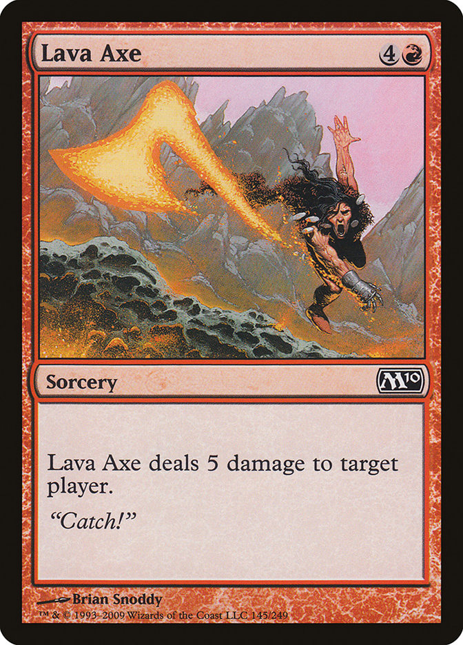 Lava Axe [Magic 2010] | Card Merchant Takapuna