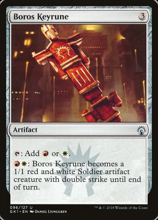 Boros Keyrune [Guilds of Ravnica Guild Kit] | Card Merchant Takapuna