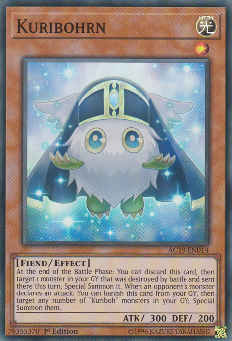 Kuribohrn [AC19-EN014] Super Rare | Card Merchant Takapuna