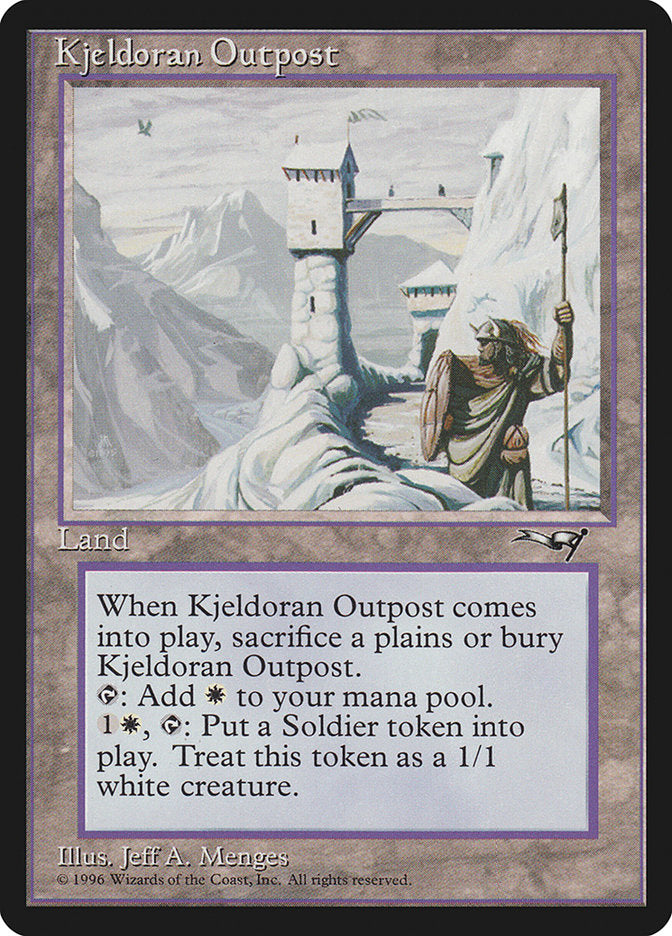 Kjeldoran Outpost [Alliances] | Card Merchant Takapuna