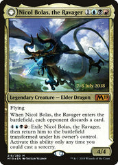 Nicol Bolas, the Ravager // Nicol Bolas, the Arisen [Core Set 2019 Prerelease Promos] | Card Merchant Takapuna