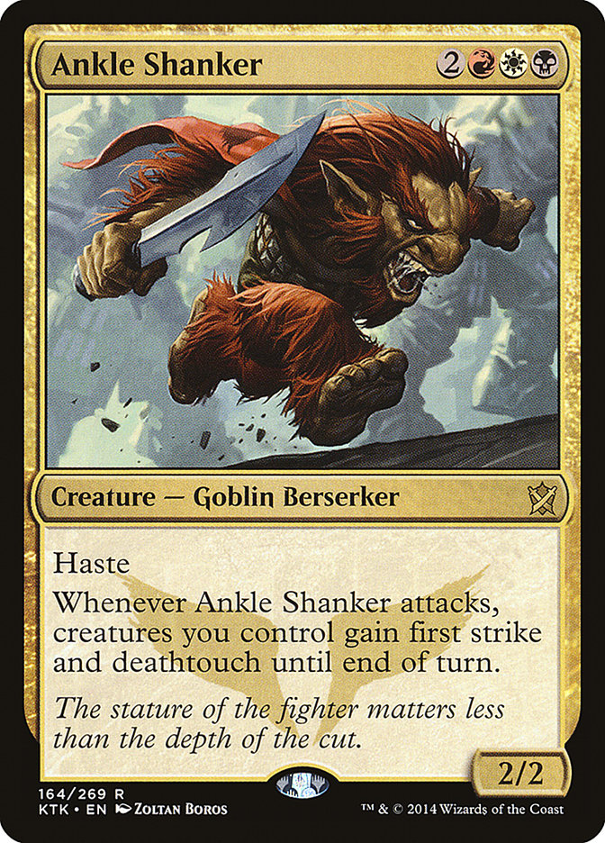 Ankle Shanker [Khans of Tarkir] | Card Merchant Takapuna