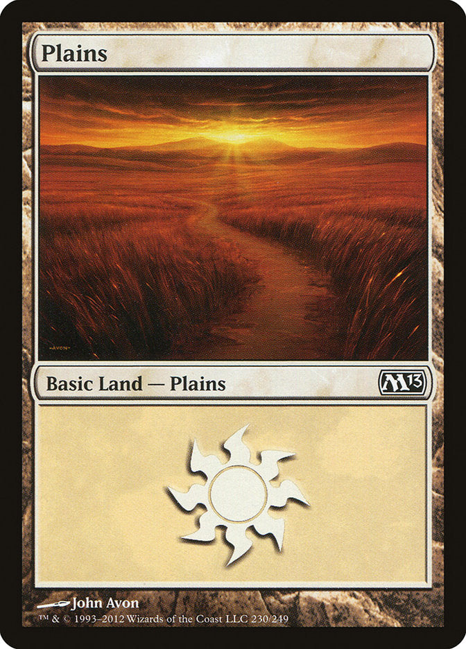 Plains (230) [Magic 2013] | Card Merchant Takapuna