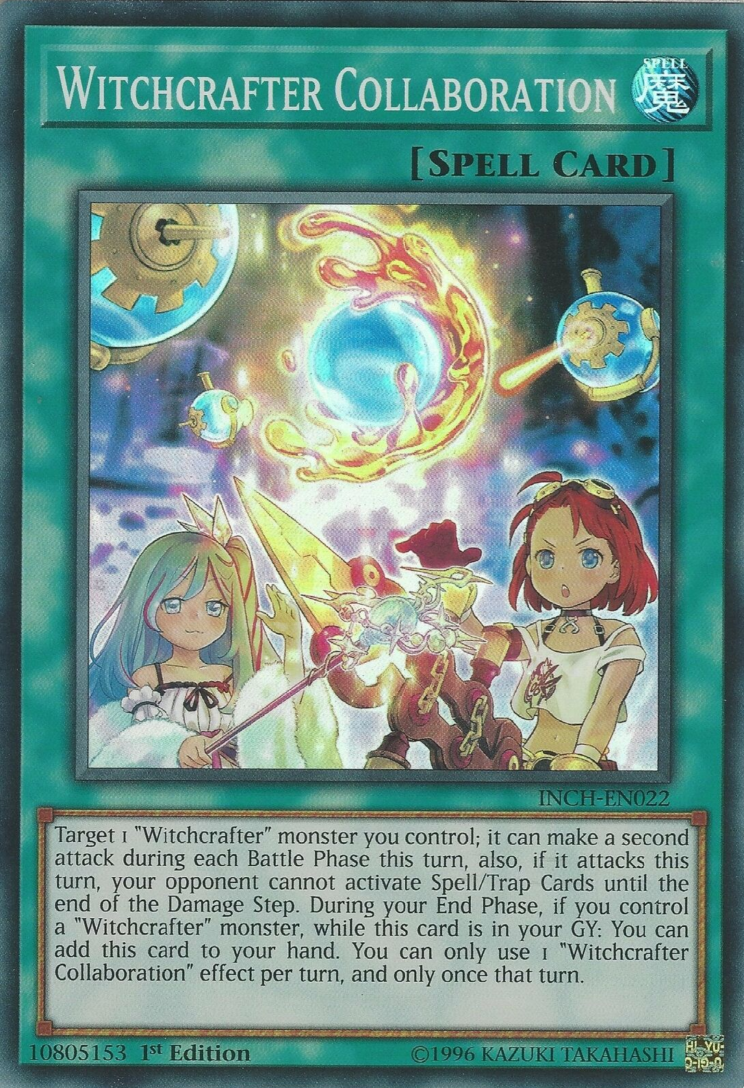 Witchcrafter Collaboration [INCH-EN022] Super Rare | Card Merchant Takapuna