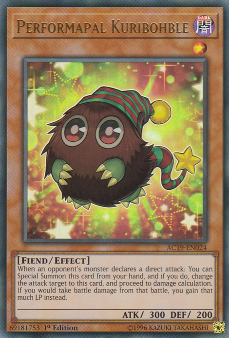 Performapal Kuribohble [AC19-EN024] Ultra Rare | Card Merchant Takapuna