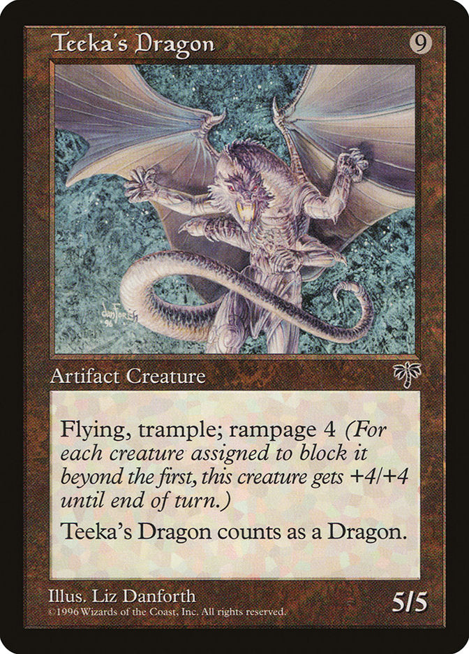 Teeka's Dragon [Mirage] | Card Merchant Takapuna