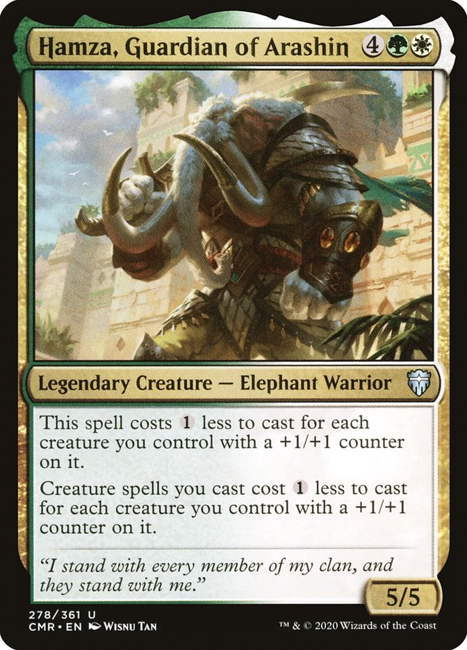 Hamza, Guardian of Arashin [Commander Legends] | Card Merchant Takapuna