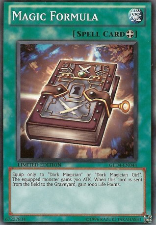 Magic Formula [GLD4-EN044] Common | Card Merchant Takapuna