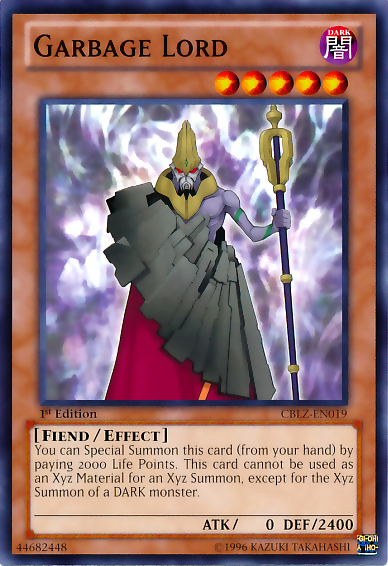 Garbage Lord [CBLZ-EN019] Common | Card Merchant Takapuna