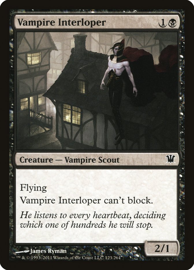 Vampire Interloper [Innistrad] | Card Merchant Takapuna