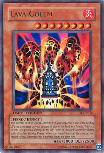 Lava Golem [IOC-SE4] Ultra Rare | Card Merchant Takapuna