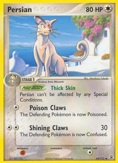 Persian (44/112) [EX: FireRed & LeafGreen] | Card Merchant Takapuna