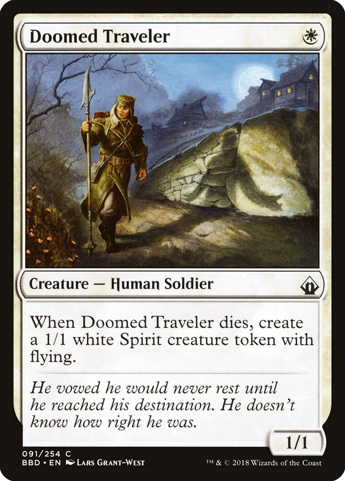 Doomed Traveler [Battlebond] | Card Merchant Takapuna