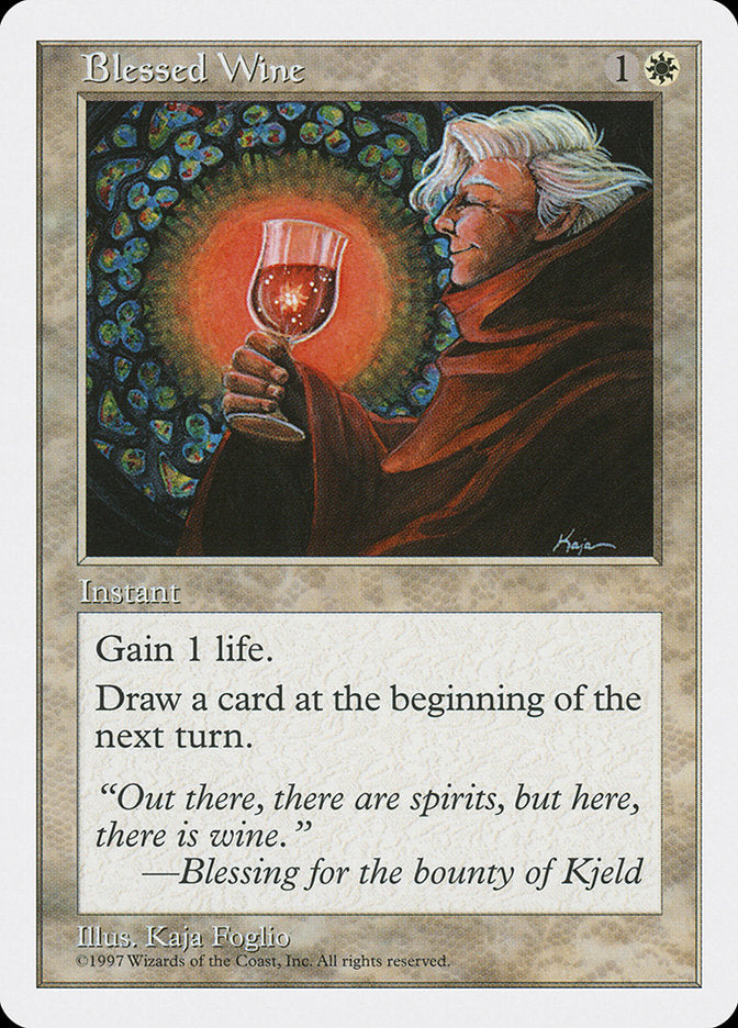 Blessed Wine [Fifth Edition] | Card Merchant Takapuna