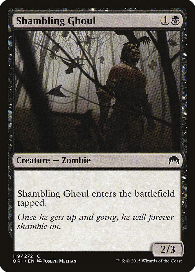 Shambling Ghoul [Magic Origins] | Card Merchant Takapuna