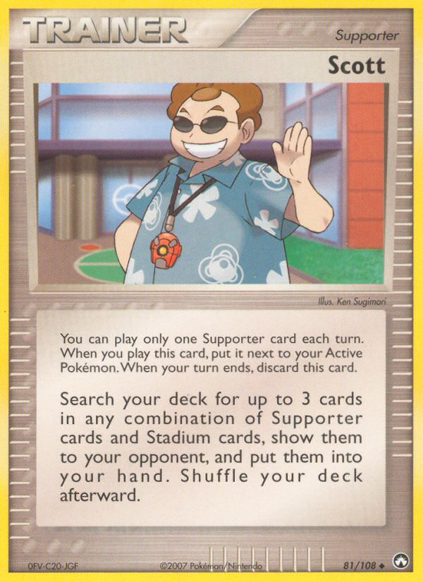 Scott (81/108) [EX: Power Keepers] | Card Merchant Takapuna