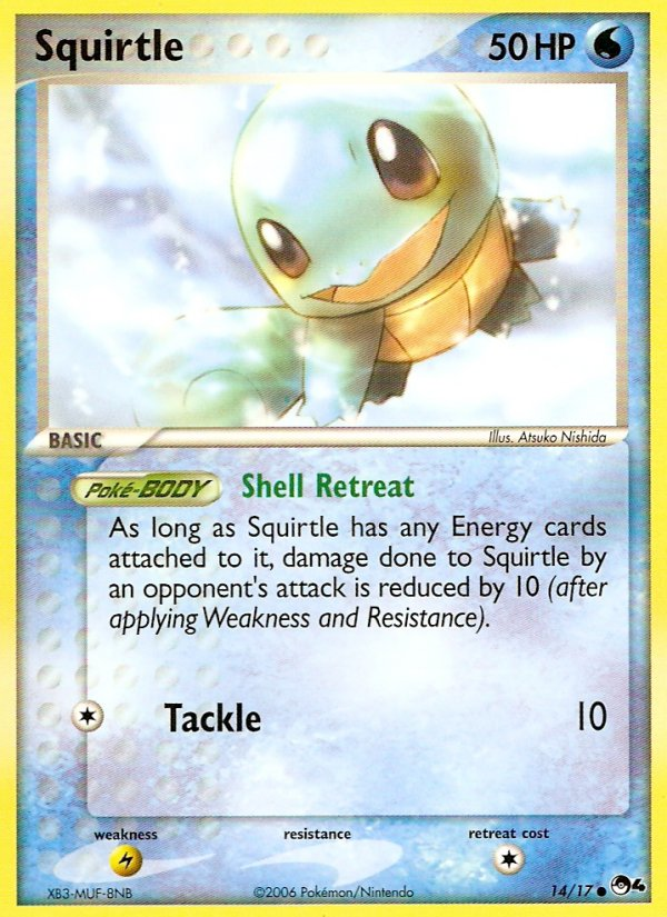 Squirtle (14/17) [POP Series 4] | Card Merchant Takapuna