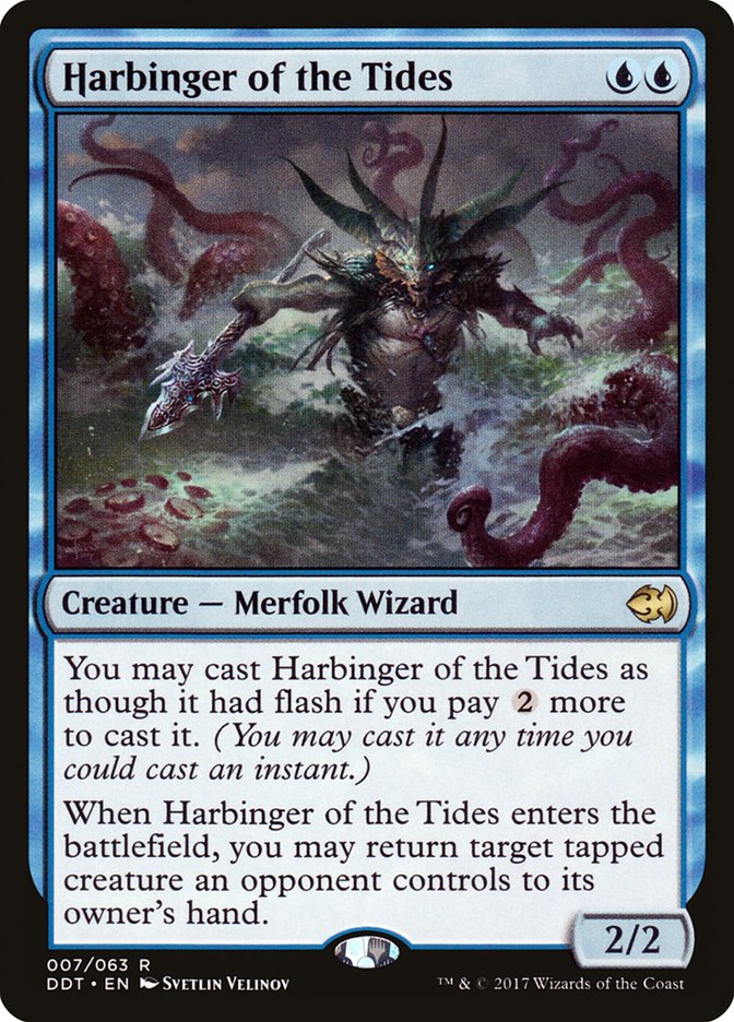 Harbinger of the Tides [Duel Decks: Merfolk vs. Goblins] | Card Merchant Takapuna