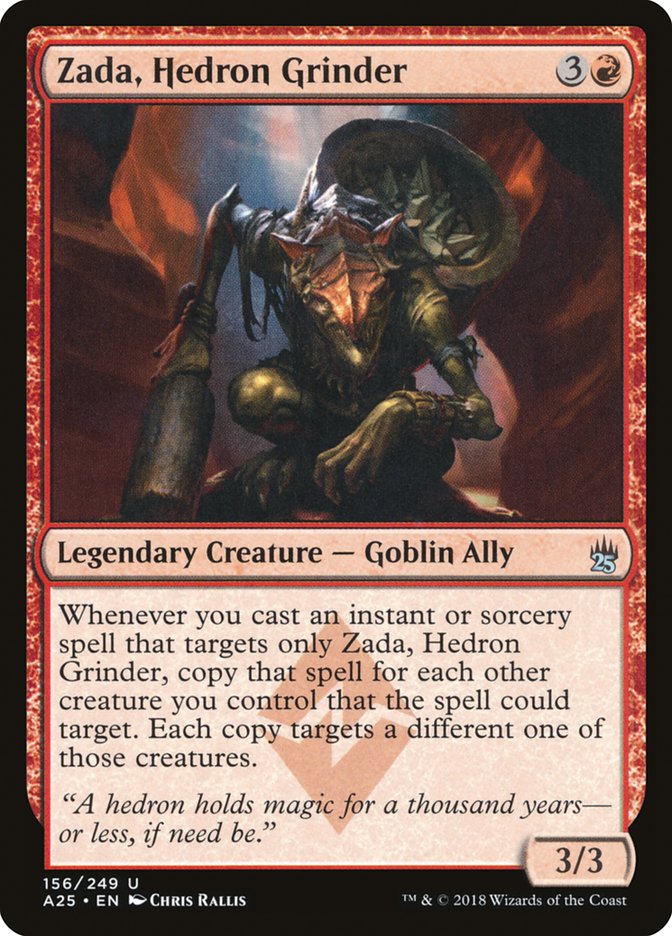 Zada, Hedron Grinder [Masters 25] | Card Merchant Takapuna