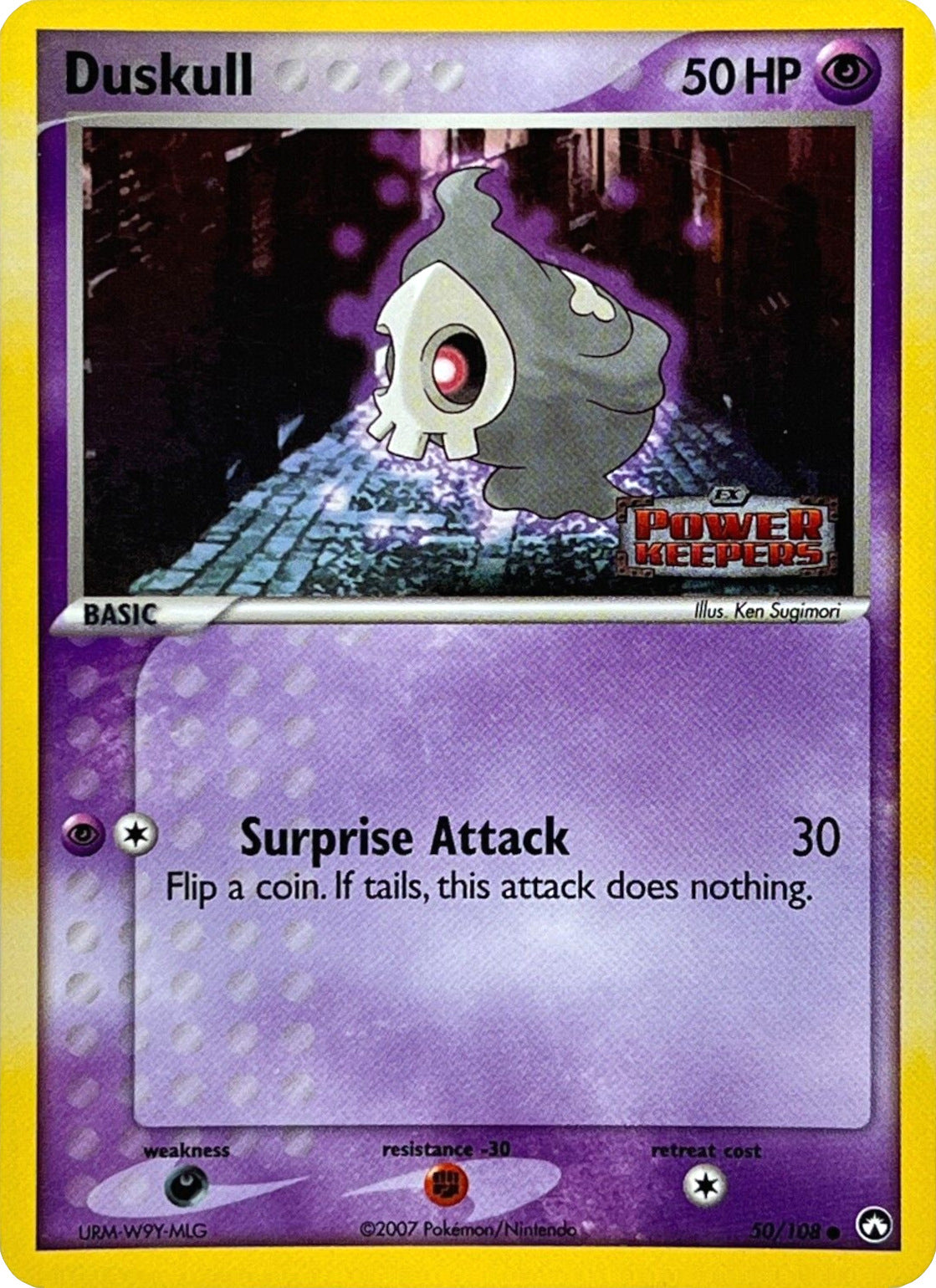 Duskull (50/108) (Stamped) [EX: Power Keepers] | Card Merchant Takapuna