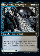 Jorn, God of Winter // Kaldring, the Rimestaff (Showcase) [Kaldheim] | Card Merchant Takapuna