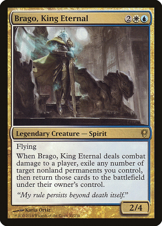 Brago, King Eternal [Conspiracy] | Card Merchant Takapuna