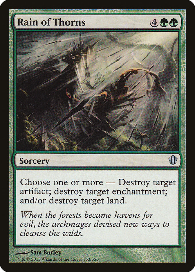 Rain of Thorns [Commander 2013] | Card Merchant Takapuna