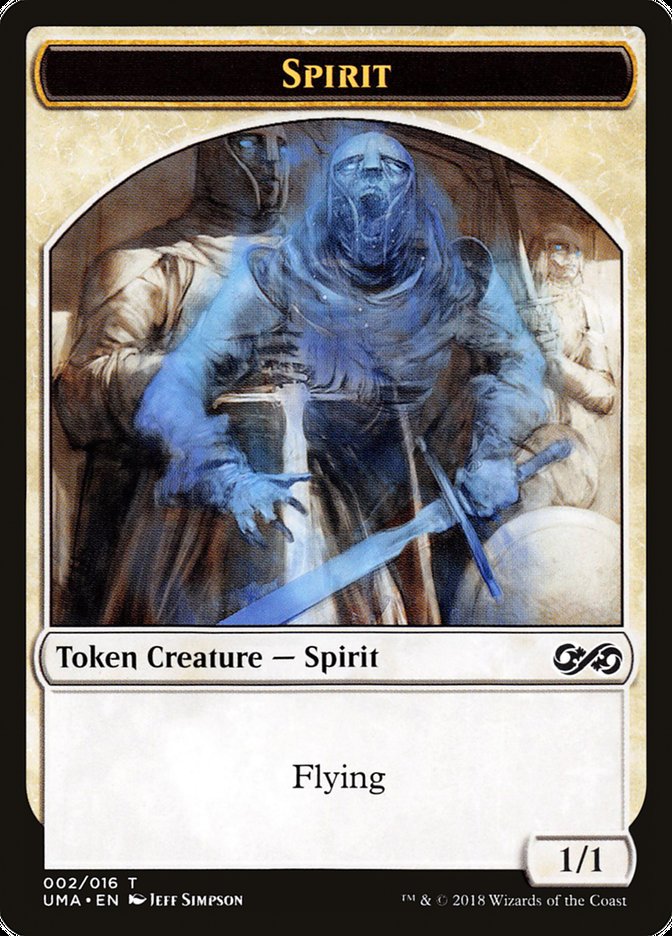 Spirit Token (002/016) [Ultimate Masters Tokens] | Card Merchant Takapuna