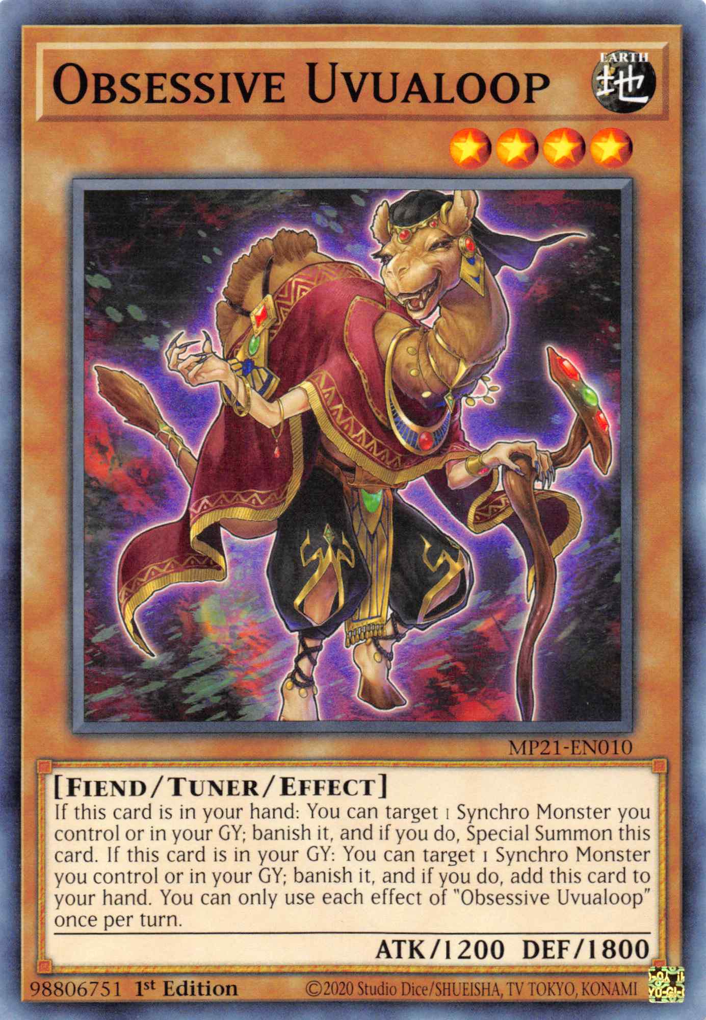 Obsessive Uvualoop [MP21-EN010] Common | Card Merchant Takapuna