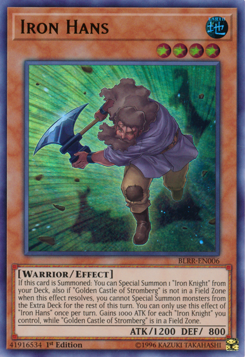 Iron Hans [BLRR-EN006] Ultra Rare | Card Merchant Takapuna