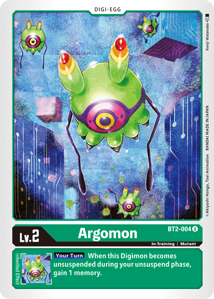 Argomon [BT2-004] [Release Special Booster Ver.1.5] | Card Merchant Takapuna