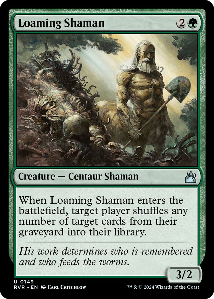 Loaming Shaman [Ravnica Remastered] | Card Merchant Takapuna