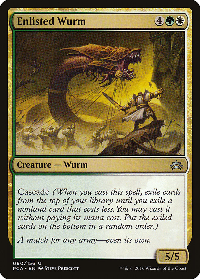 Enlisted Wurm [Planechase Anthology] | Card Merchant Takapuna