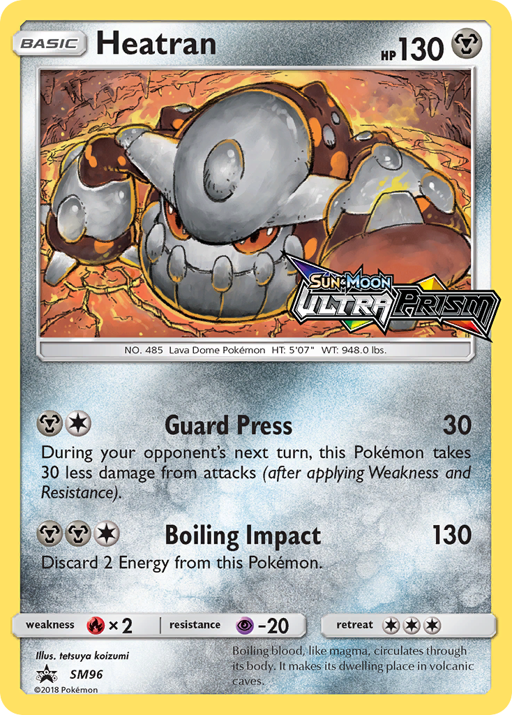 Heatran (SM96) [Sun & Moon: Black Star Promos] | Card Merchant Takapuna