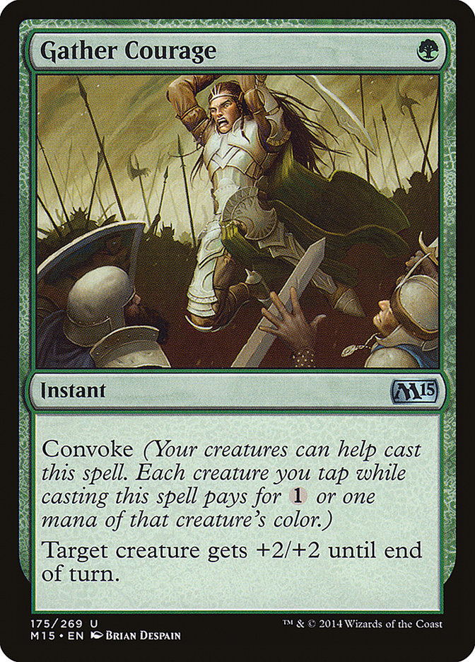 Gather Courage [Magic 2015] | Card Merchant Takapuna