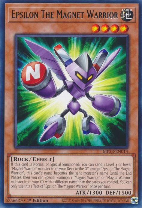 Epsilon The Magnet Warrior [MP23-EN014] Rare | Card Merchant Takapuna