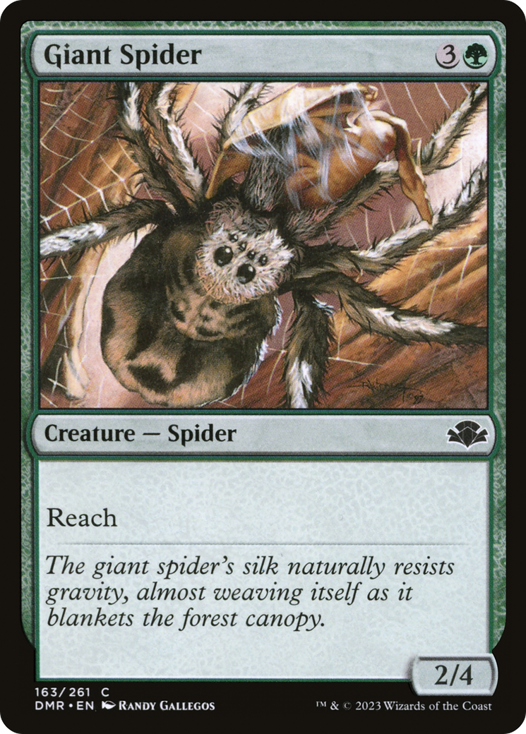 Giant Spider [Dominaria Remastered] | Card Merchant Takapuna