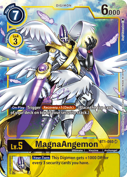 MagnaAngemon [BT1-060] (Alternate Art) [Release Special Booster Ver.1.0] | Card Merchant Takapuna