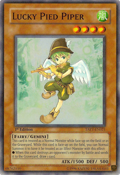 Lucky Pied Piper [TAEV-EN021] Super Rare | Card Merchant Takapuna