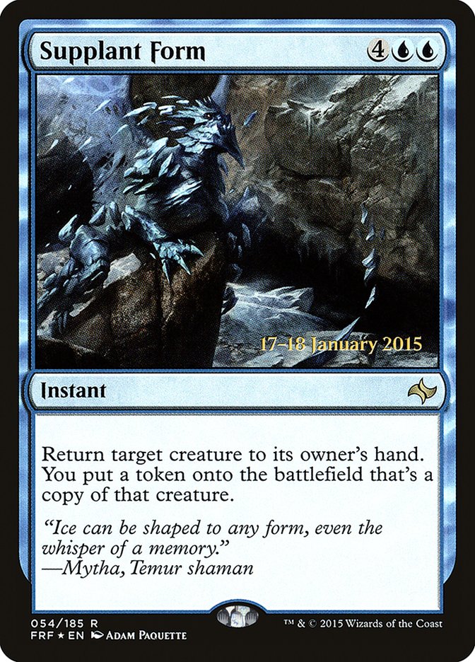 Supplant Form [Fate Reforged Prerelease Promos] | Card Merchant Takapuna