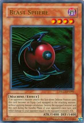 Blast Sphere [DLG1-EN092] Ultra Rare | Card Merchant Takapuna