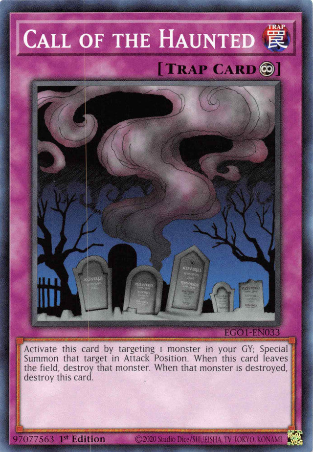 Call of the Haunted [EGO1-EN033] Common | Card Merchant Takapuna