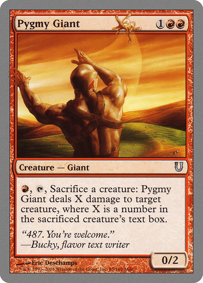 Pygmy Giant [Unhinged] | Card Merchant Takapuna