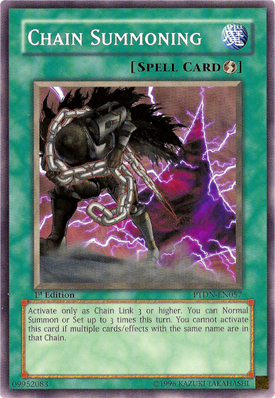 Chain Summoning [PTDN-EN057] Common | Card Merchant Takapuna