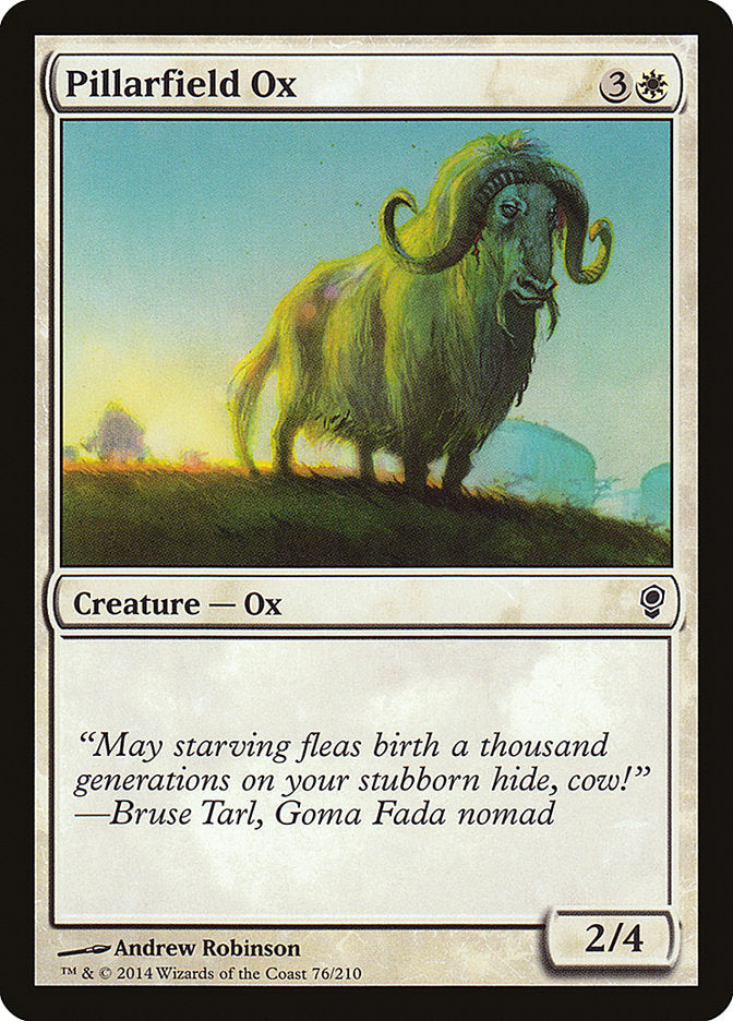 Pillarfield Ox [Conspiracy] | Card Merchant Takapuna